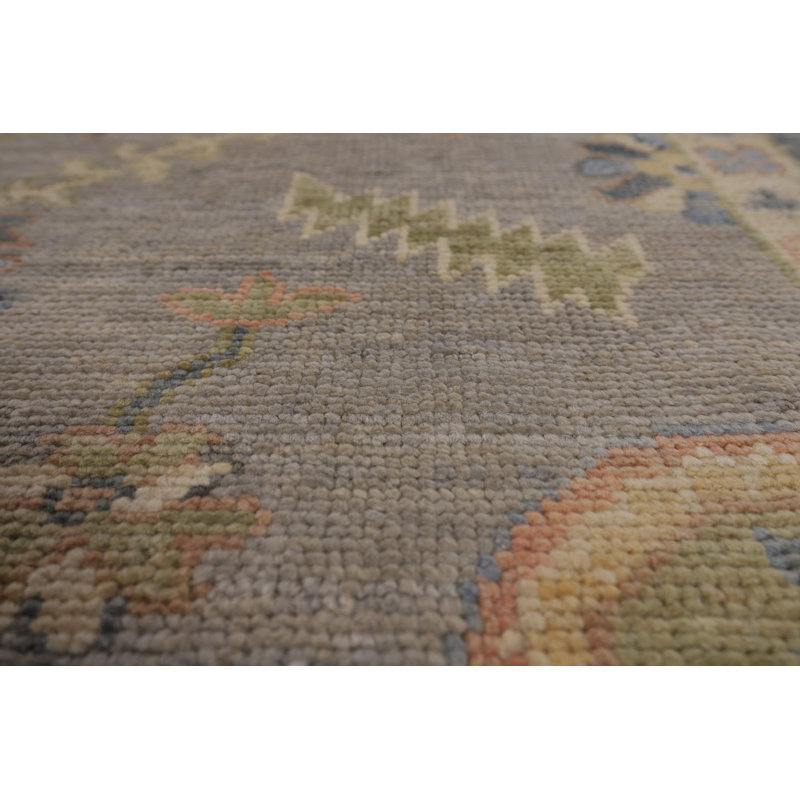 Vegetable Dye Oushak Turkish Area Rug 8x10