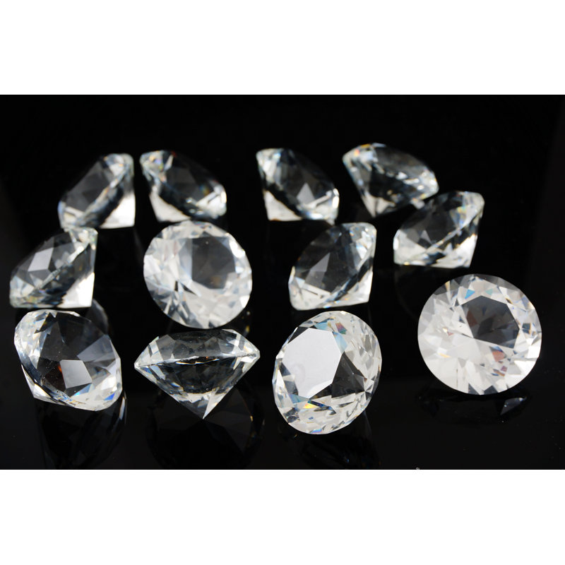 1.2'' Handmade Crystal Finial Ornament