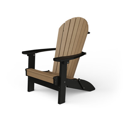 Chaise Adirondack pliante en plastique Wisby