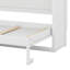 Lit escamotable simple TG avec lumières DEL et station de charge USB