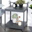 Lugo 45cm W Metal Bedside Table