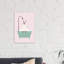 Llama Enjoying Bubble Bath by Big Nose Work - Print on Canvas-489302866-478266462