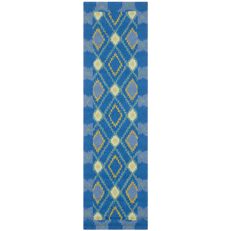 Bowden Hand Hooked Performance Southwestern Rug, Runner 2'3" x 8'