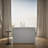 Stillness Soak 46 In. X 46 In. Freestanding Bath