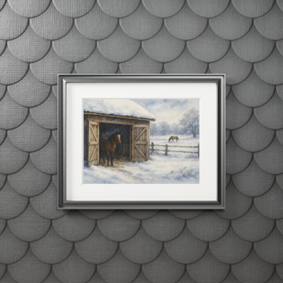 Posters Single Picture Frame Print