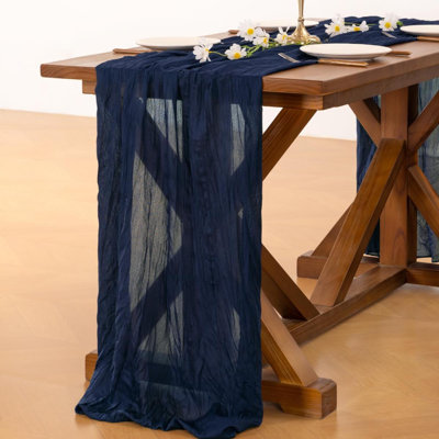 Chemin de table en étamine Cheesecloth
