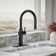 Crue Touchless Pull-Down Kitchen Sink Faucet with Voice Activation and Three-Function Sprayhead