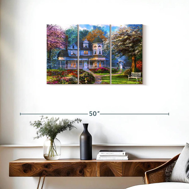 Lilie Victorian Home, H 20 po x l 33 po