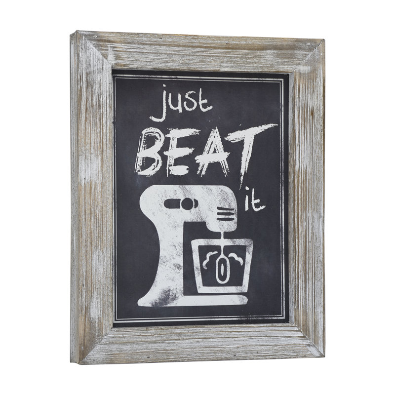Enseigne de cuisine Just Beat It