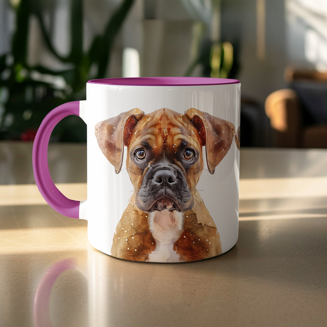 Shetland Sheepdog Watercolor Art 11oz Coffee Mug