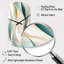 Subdued Elegance - horloge cylindrique abstraite en métal, impression d'horloge murale asymétrique moderne-105566154