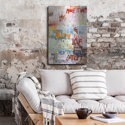 Brayden Studio® 'Streetlife' by Incado Metal Wall Art, 24" x 36"