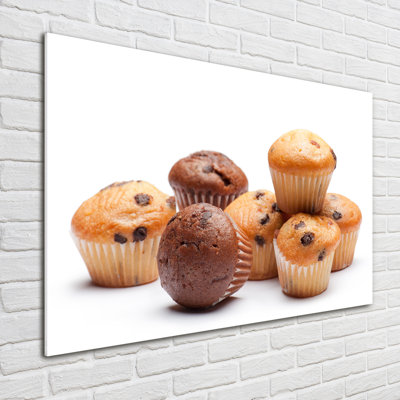 Cupcakes - No Frame Print on Glass