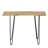 Modern Tan 40 Inch Wide 30 Inch High Live Edge Console Table-164217812