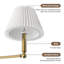 Costa Iron 3-Light Chandelier-2121836253