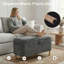 Fabric Upholstered Storage Bench-389275072