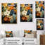 Feuilles d'automne, palette en sourdine - impression-614863075-614863007