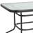Amlie 31.5" x 55" Rectangular Tempered Glass Metal Patio Table with Umbrella Hole by Flash Furniture-1327715029