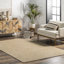 Parnell Farmhouse Handmade Cotton Beige Rug-22807661