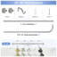 Tringle à rideaux occultante enveloppante, ajustable robuste 28 à 48 po, nickel-155299071-155298565