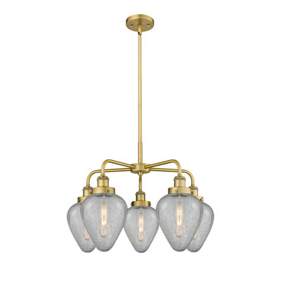 Lustre en forme de goutte à 5 lumières Ameet