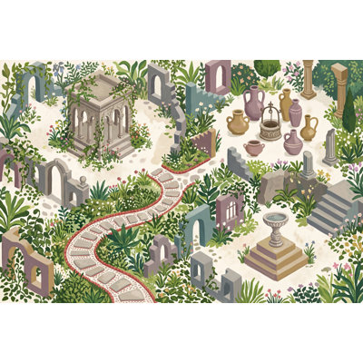 Décoration murale amovible de jardin Wall Wall