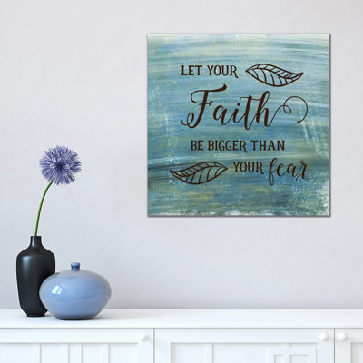 Faith by Amanda Murray - Wrapped Canvas Print