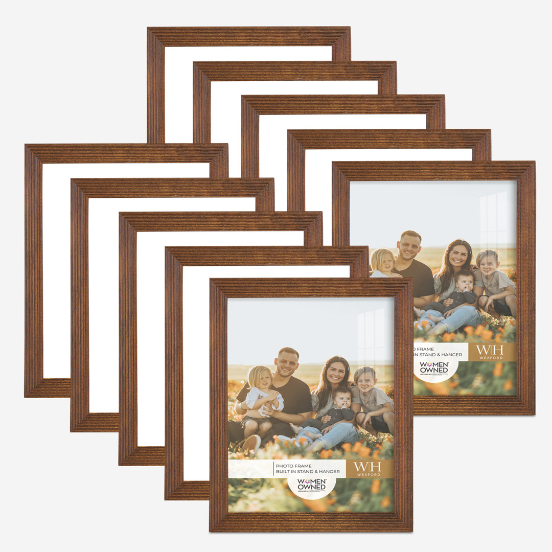 Wood Picture Frame - Set of 10 (Set of 10) Wexford Home 