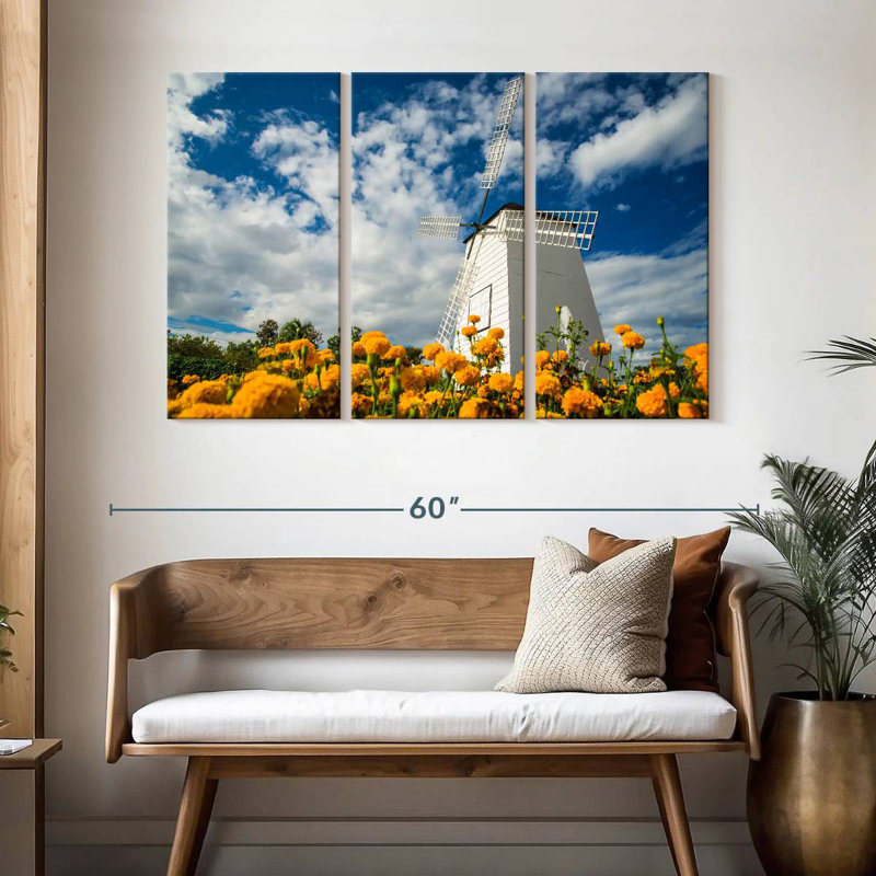 Alvord Spring Windmill, 32" H x 50" W