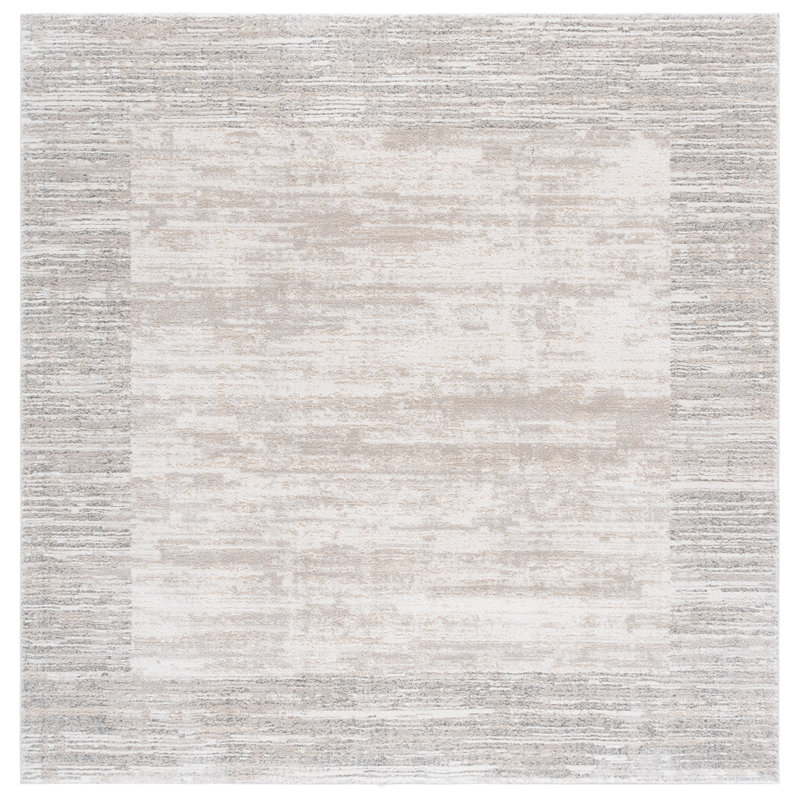 Northport 408 Performance Geometric Rug, Square 6'7"
