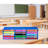 AdirOffice Cardboard / Paper Compartment Mailroom Organizer