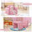 2-In-1 Kids Sofa Convertible Table & Chair Set For Playroom-881637487