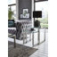 Duprey Glass Top Sled End Table