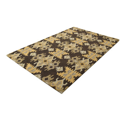 Tapis brun Palombo