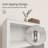 64.25”H 5-Tier Bookcase with Raised Legs, White Freestanding Open Shelf Storage & Display for Living Room, Bedroom, or Home Office-475506161