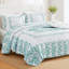 Couvre-lit matelassé brodé Lovely Damask-109519832-109519833