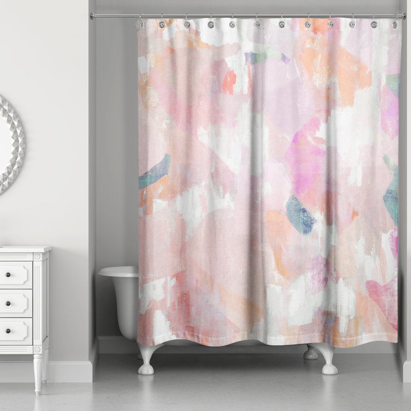 Abstract Shower Curtain