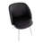 Terrence 18.5" Faux Leather Upholstered Parsons Chairs-912304079