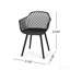 Chaise coquelicot (ensemble de 2)