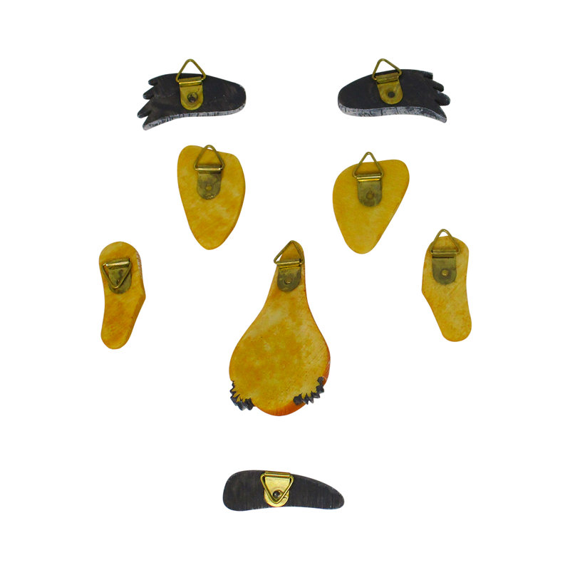 Ensemble d'art de jardin 8 pièces Jakeal