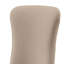 Chaise parsons rembourrée en lin beige-66619977-66619976