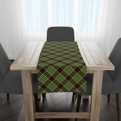 Timberville Plaid Table Runner