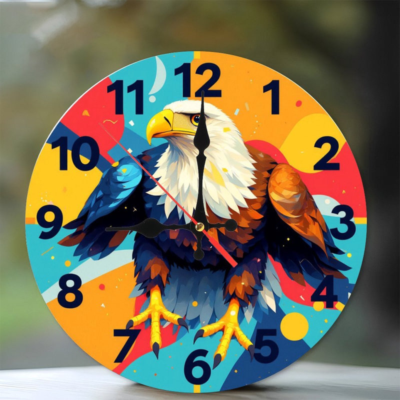 Eagle Art Wall Clock