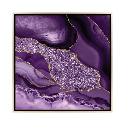 Agate Glitter Ocean Texture III