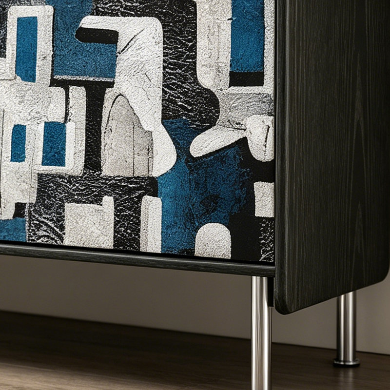 French Retro Simple Style Accent Cabinet
