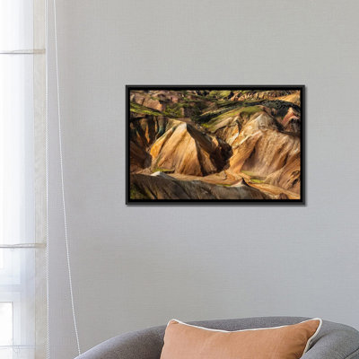 «Glowing Island» par Stefan Hefele, impression sur toile tendue