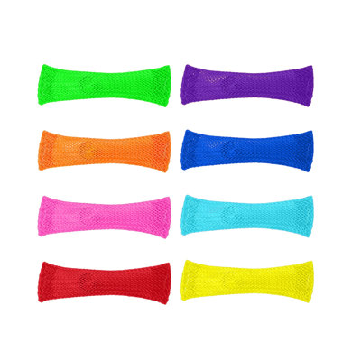 Plastics woven mesh Colorful Mesh Fidget Toys And Marbled Sensing Fidget Toys Suitable For Adults To Relieve Stress And Anxiety Fidget Toy Set