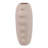 Statement-Making Vase For Home Decor And Table Styling -  Sculptural Tall Flower Vase With Unique Side Detailing - Ivory-2110957667