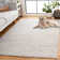 Kohde Abstract Hand Tufted Wool/Chenil/Cotton Geometric Rug in Silver/Ivory