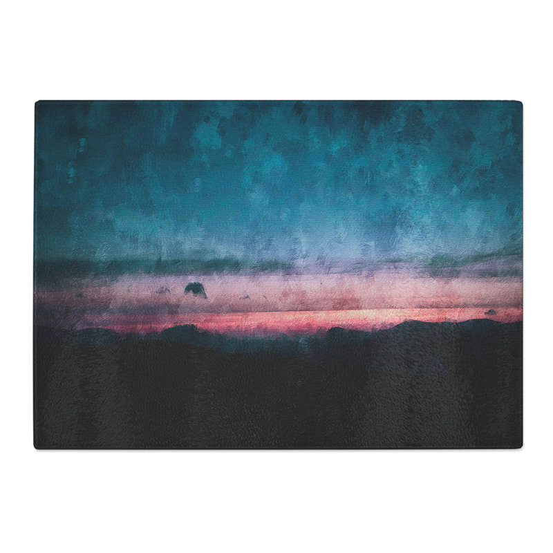 Tempered Glass the Lake District Chopping Board, 28.5 cm x 39 cm